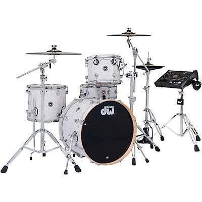 DWe Collector's Series DrumLink 4-Piece Acoustic-Electronic Drum Set with V71 Sound Module -