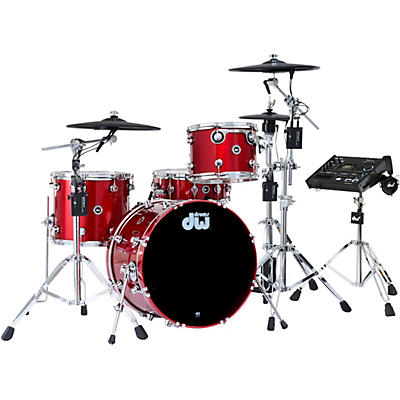 DWe Collector's Series DrumLink 4-Piece Acoustic-Electronic Drum Set with WT-10 Triggers and V71 Sound Module -