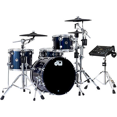 DWe Collector's Series DrumLink 4-Piece Acoustic-Electronic Drum Set with WT-10 Triggers and V71 Sound Module -