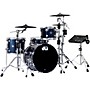 DWe Collector's Series DrumLink 4-Piece Acoustic-Electronic Drum Set with WT-10 Triggers and V71 Sound Module - Midnight Blue Metallic Lacquer