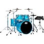 DWe Collector's Series DrumLink 5-Piece Acoustic-Electronic Drum Set with V71 Sound Module - Laser Blue Metallic Lacquer