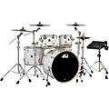 DWe Collector's Series DrumLink 5-Piece Acoustic-Electronic Drum Set with V71 Sound Module - Diamond Nebula Finish PlyWhite Marine Finish Ply