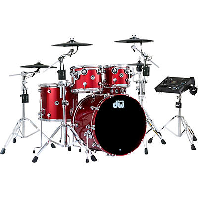 DWe Collector's Series DrumLink 5-Piece Acoustic-Electronic Drum Set with WT-10 Triggers and V71 Sound Module -