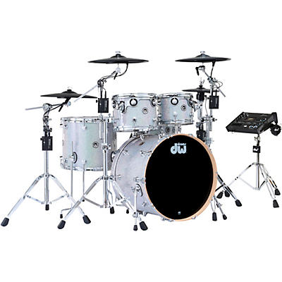 DWe Collector's Series DrumLink 5-Piece Acoustic-Electronic Drum Set with WT-10 Triggers and V71 Sound Module -