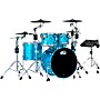 DWe Collector's Series DrumLink 5-Piece Acoustic-Electronic Drum Set with WT-10 Triggers and V71 Sound Module - Laser Blue Metallic Lacquer