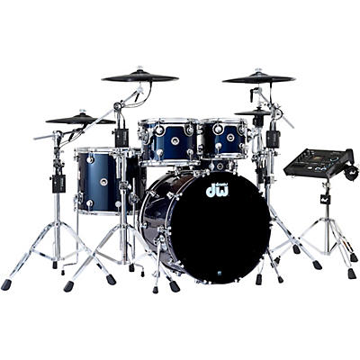 DWe Collector's Series DrumLink 5-Piece Acoustic-Electronic Drum Set with WT-10 Triggers and V71 Sound Module -