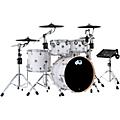 DWe Collector's Series DrumLink 5-Piece Acoustic-Electronic Drum Set with WT-10 Triggers and V71 Sound Module - Diamond Nebula Finish PlyWhite Marine Finish Ply