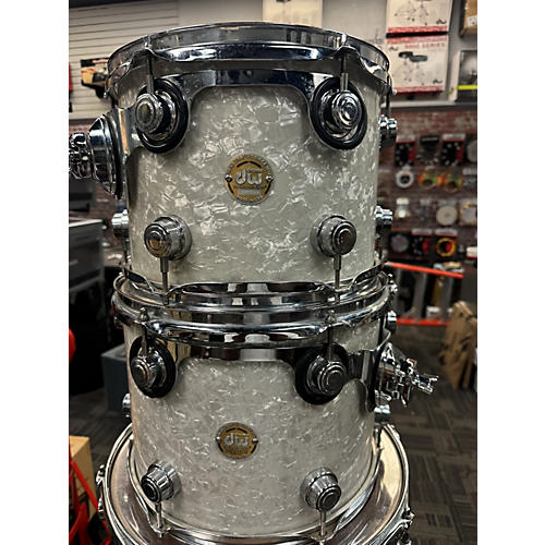 DW Collector's Series Exotic Drum Kit White