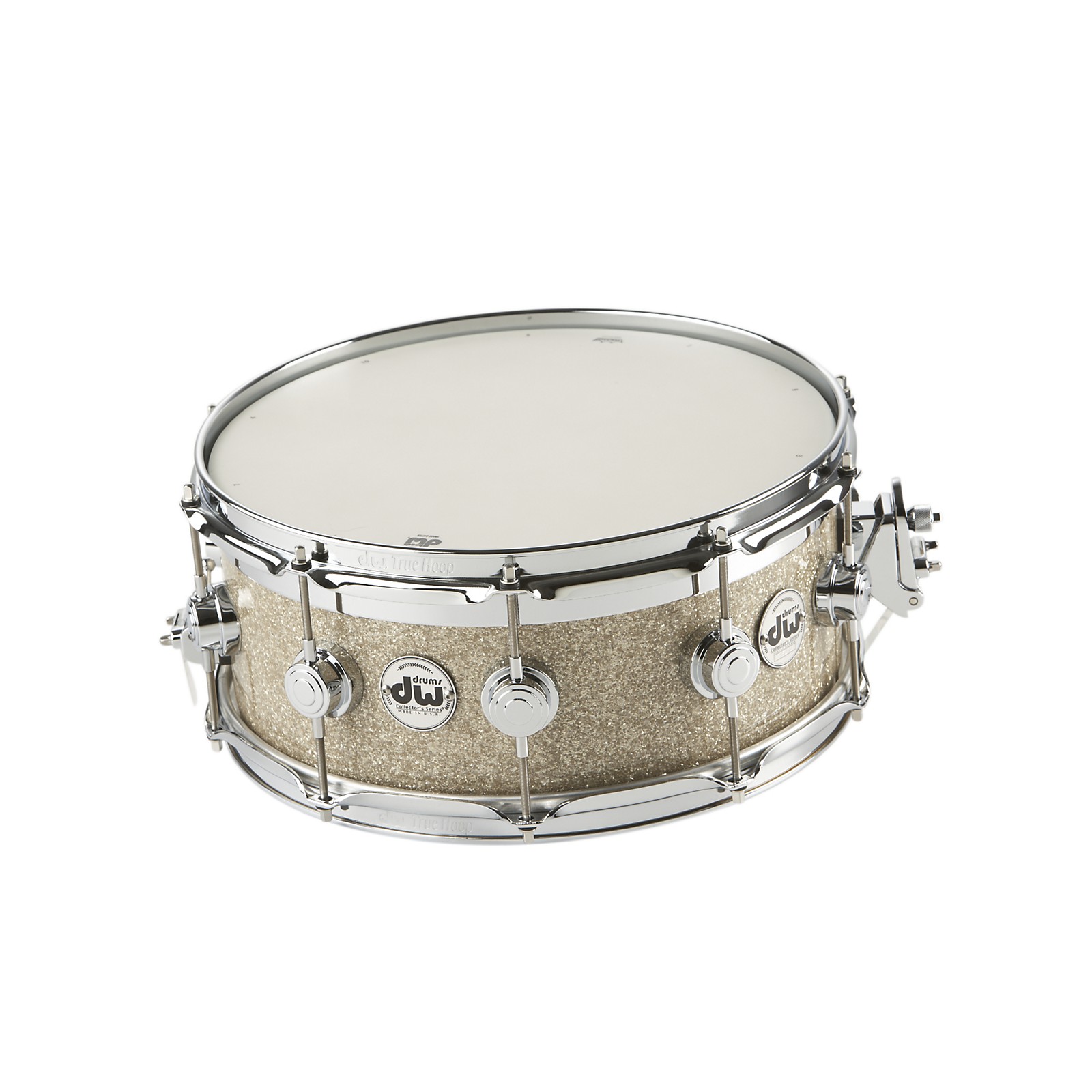 Dw Collectors Series Finishply Top Edge Snare Drum Broken Glass 14x6 Musicians Friend 