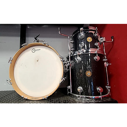 DW Collector's Series Jazz Drum Kit black sparkle