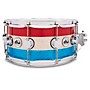DW Collector's Series Red, White and Blue 333 Maple Snare Drum - 14 x 6.5 in.