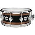 DW Collector's Series Reverse Edge Snare Drum 14 x 6 in. Maple14 x 6 in. Walnut