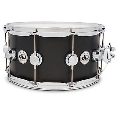 DW Collectors Series SSC Satin Oil Snare With Chrome Hardware