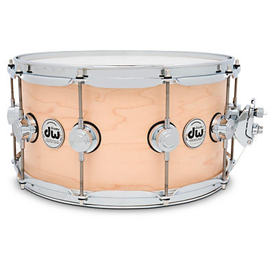 DW Collectors Series SSC Satin Oil Snare With Chrome Hardware