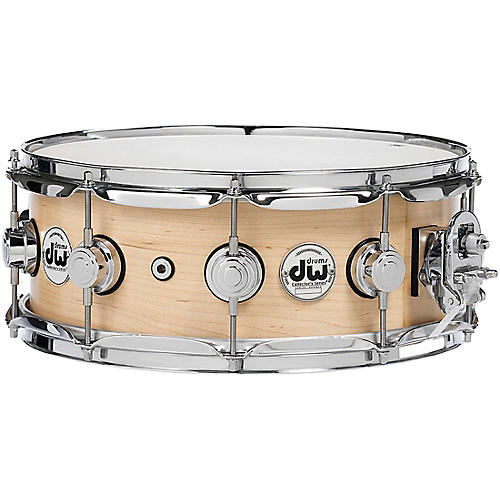 DW Collector's Series Satin Oil Snare Drum 14 x 5 in. Natural with Chrome Hardware