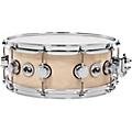 DW Collector's Series Satin Oil Snare Drum Natural with Chrome Hardware 14x7Natural with Chrome Hardware 14x5.5