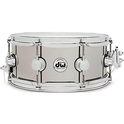 DW Collector's Series Stainless Steel Snare Drum