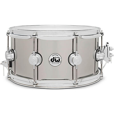 DW Collector's Series Stainless Steel Snare Drum