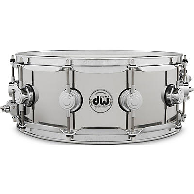 DW Collector's Series Stainless Steel Snare Drum