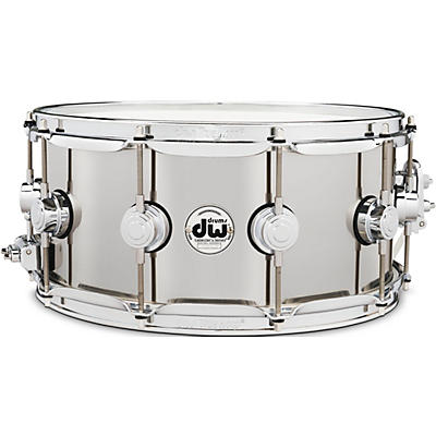 DW Collector's Series Stainless Steel Snare Drum