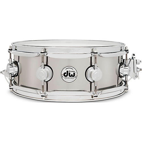 DW Collector's Series Stainless Steel Snare Drum Condition 1 - Mint 13 x 4.5 in.