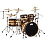 DW Collector's Series Sycamore Ziricote 6-Piece Shell Pack With Chrome Hardware