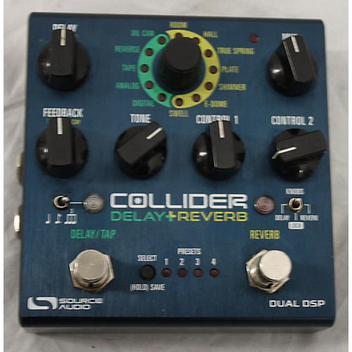 Collider Delay + Reverb Effect Pedal