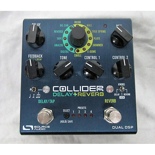 Collider Delay Reverb Effect Pedal