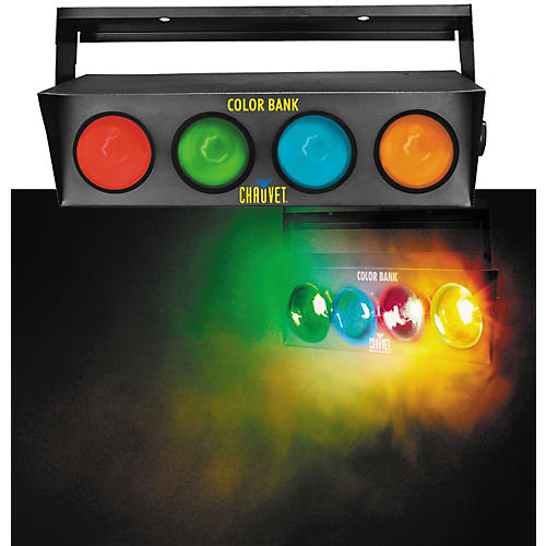 Color Bank 4-Color Sound-Activated Effects Light