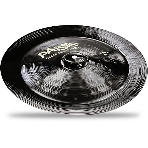 Paiste Color Sound 900 China Cymbal, Black 16 in.