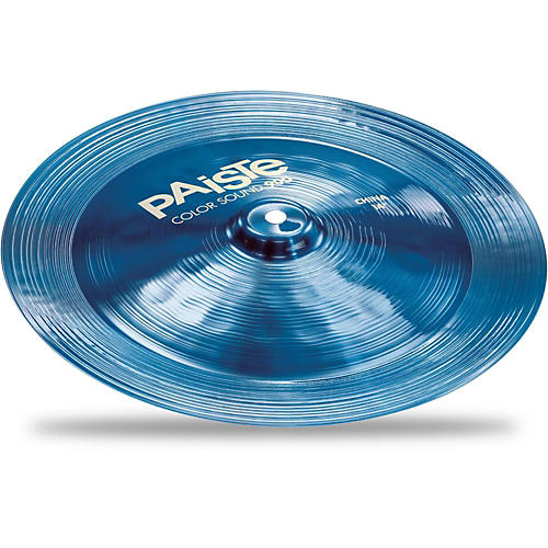 Paiste Color Sound 900 China Cymbal, Blue 14 in.