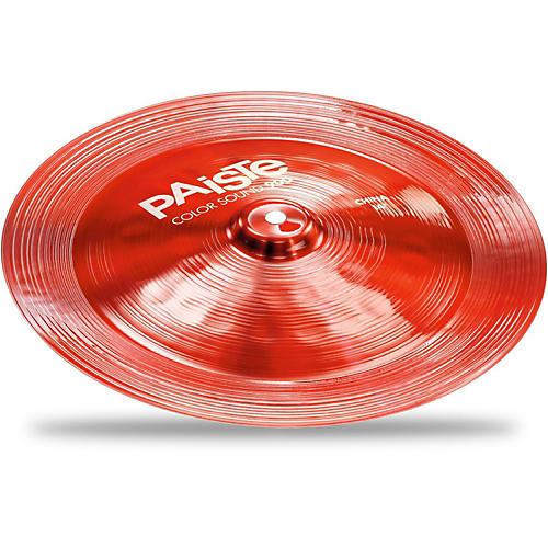 Paiste Color Sound 900 China Cymbal, Red 14 in.
