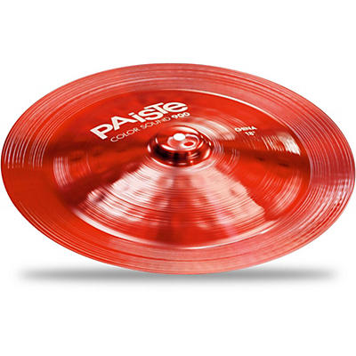 Paiste Color Sound 900 China Cymbal, Red