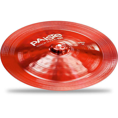Paiste Color Sound 900 China Cymbal, Red 18 in.
