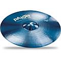 Paiste Color Sound 900 Crash Cymbal, Blue 17 in.18 in.