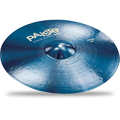 Paiste Color Sound 900 Crash Cymbal, Blue