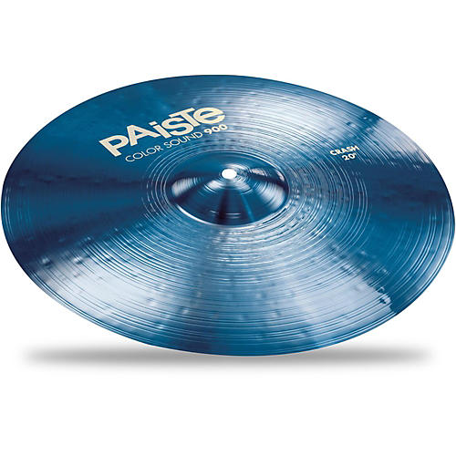 Paiste Color Sound 900 Crash Cymbal, Blue 20 in.