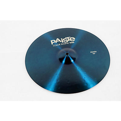 Paiste Color Sound 900 Crash Cymbal, Blue