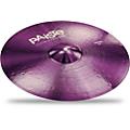 Paiste Color Sound 900 Crash Cymbal, Purple 18 in.17 in.
