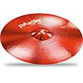 Paiste Color Sound 900 Crash Cymbal, Red 20 in.17 in.