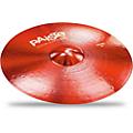 Paiste Color Sound 900 Crash Cymbal, Red 20 in.19 in.