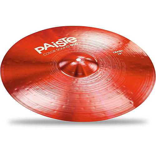 Paiste Color Sound 900 Crash Cymbal, Red 19 in.