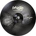 Paiste Color Sound 900 Heavy Crash Cymbal, Black 19 in.18 in.