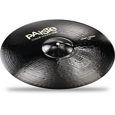 Paiste Color Sound 900 Heavy Crash Cymbal, Black