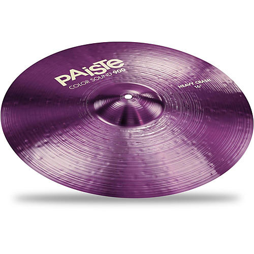 Paiste Color Sound 900 Heavy Crash Cymbal, Purple 16 in.