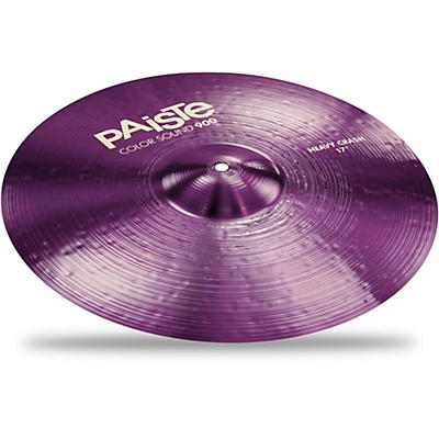 Paiste Color Sound 900 Heavy Crash Cymbal, Purple
