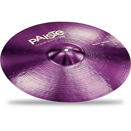 Paiste Color Sound 900 Heavy Crash Cymbal, Purple 18 in.