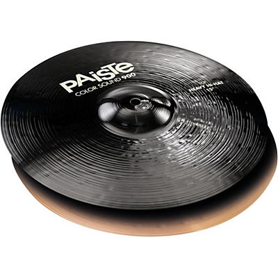 Paiste Color Sound 900 Heavy Hi-Hat Cymbal, Black