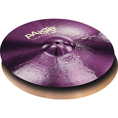 Paiste Color Sound 900 Heavy Hi-Hat Cymbal, Purple