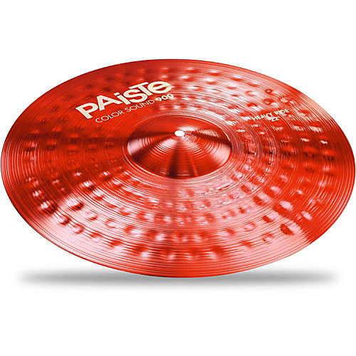 Paiste Color Sound 900 Heavy Ride Cymbal, Red 22 in.
